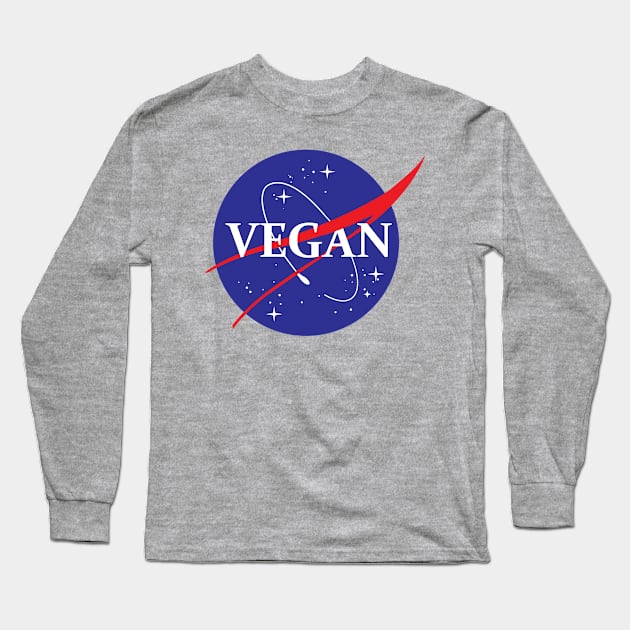 Vegan NASA Long Sleeve T-Shirt by DemTeez